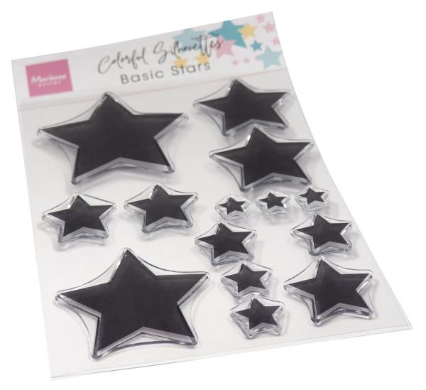 Marianne Design - Stempelset "Basic Stars" Clear Stamps