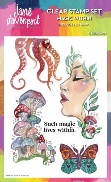 Creative Expressions - Stempelset "Magic Within" Clear Stamps 6x8 Inch Design by Jane Davenport