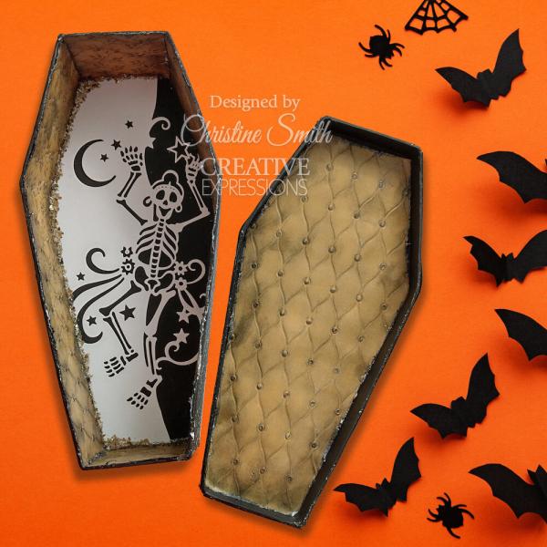 Creative Expressions - Stempelset "Spooky Borders" Clear Stamps 4x8 Inch