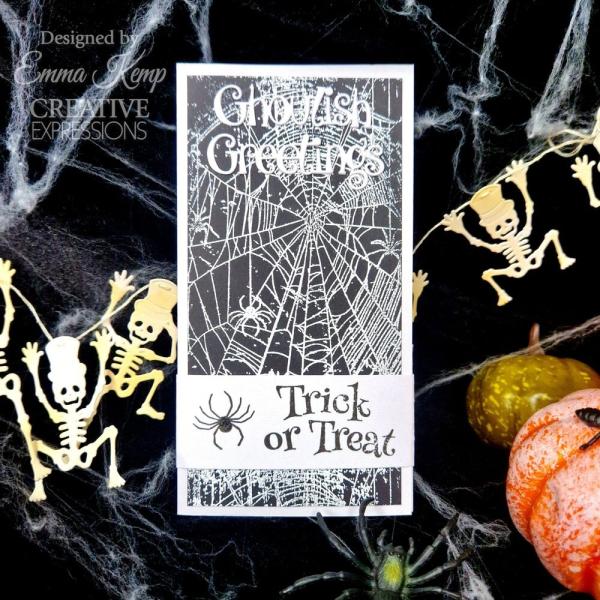 Creative Expressions - Stempelset "Trick or Treat" Clear Stamps 4x8 Inch