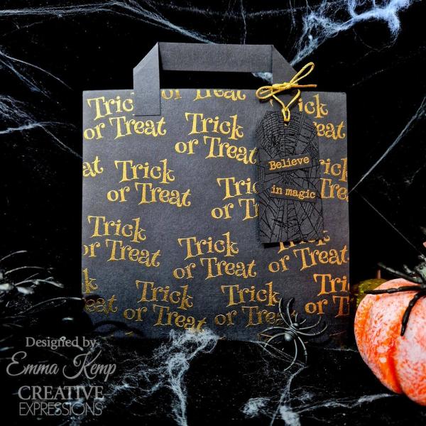 Creative Expressions - Stempelset "Trick or Treat" Clear Stamps 4x8 Inch