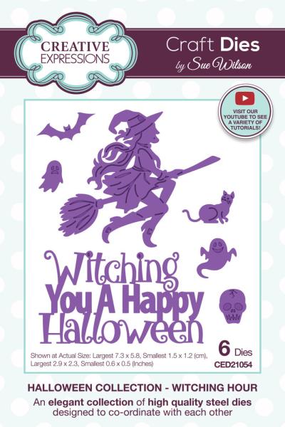 Creative Expressions - Stanzschablone "Witching Hour" Craft Dies Design by Sue Wilson