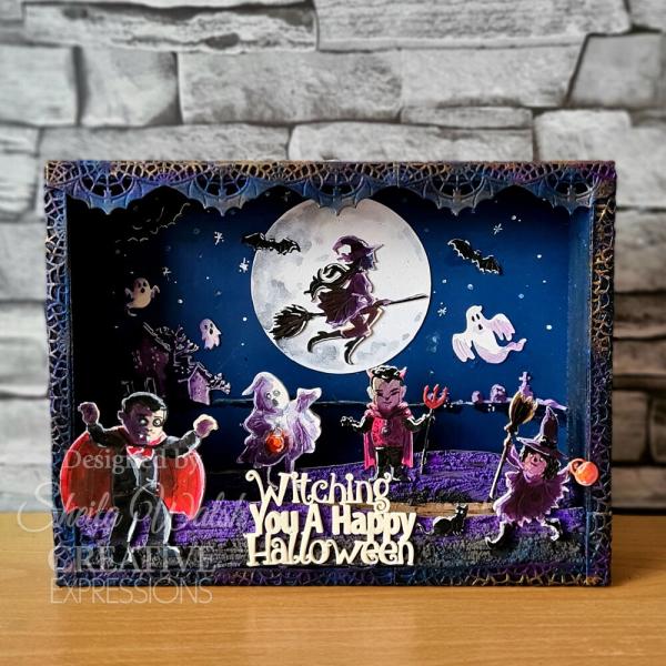 Creative Expressions - Stanzschablone "Witching Hour" Craft Dies Design by Sue Wilson