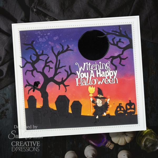 Creative Expressions - Stanzschablone "Witching Hour" Craft Dies Design by Sue Wilson