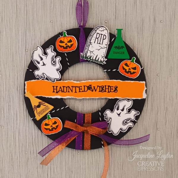 Creative Expressions - Stanzschablone "Haunted Wishes" Craft Dies Design by Jamie Rodgers