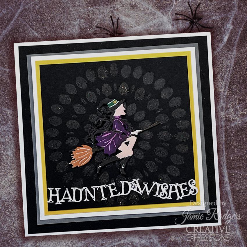 Creative Expressions - Stanzschablone "Haunted Wishes" Craft Dies Design by Jamie Rodgers