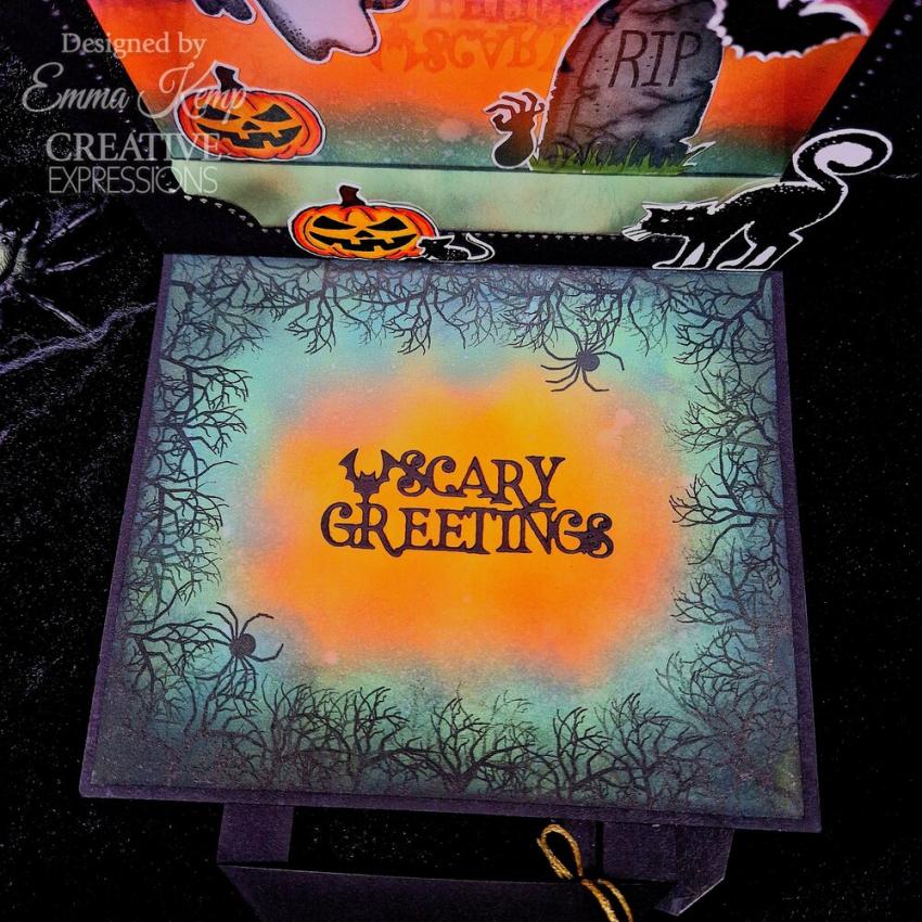 Creative Expressions - Stanzschablone "Scary Greetings" Craft Dies Design by Jamie Rodgers