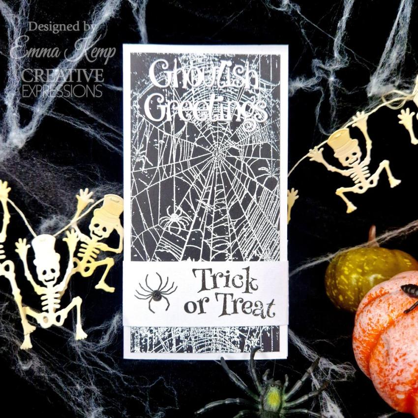 Creative Expressions - Stanzschablone "Ghoulish Greetings" Craft Dies Design by Sue Wilson