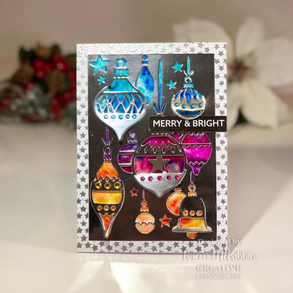 Creative Expressions - Stanzschablone "Bauble Bliss" Craft Dies Design by Cathie Shuttleworth