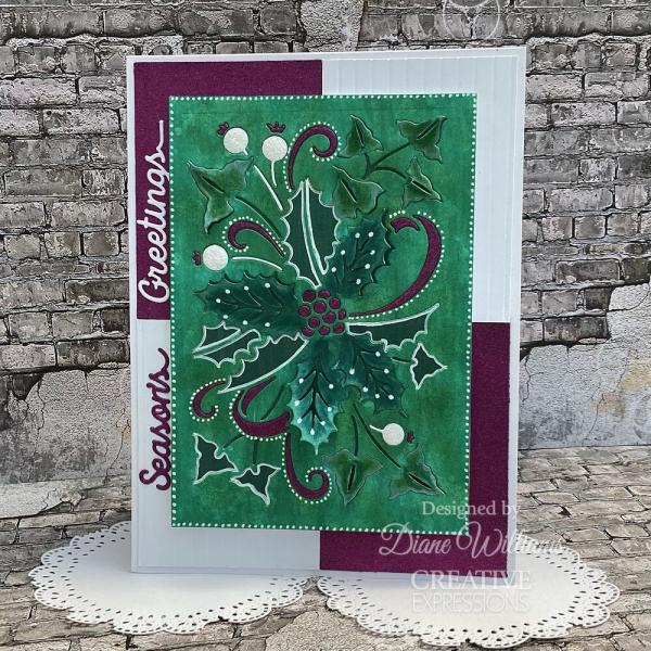 Creative Expressions - Stanzschablone "Holly Berries" Craft Dies Design by Cathie Shuttleworth