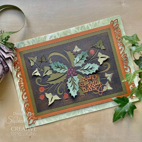 Creative Expressions - Stanzschablone "Holly Berries" Craft Dies Design by Cathie Shuttleworth