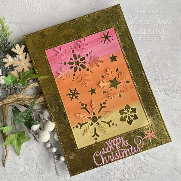 Creative Expressions - Stanzschablone "Snowflake Sparkle" Craft Dies Design by Cathie Shuttleworth