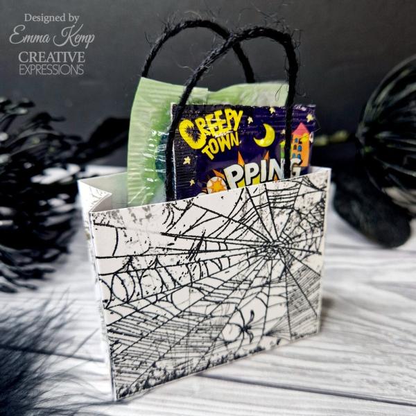 Creative Expressions - Stempel A6 "Web of Shadows" Clear Stamps