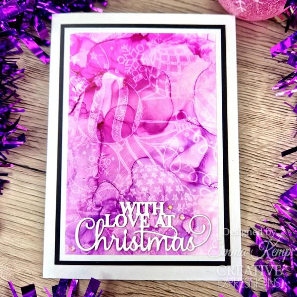 Creative Expressions - Gummistempel "Bauble Wonderland" Rubber Stamp