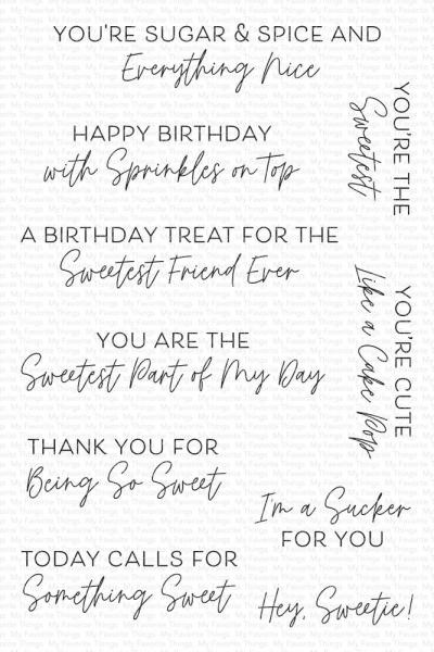 My Favorite Things Stempelset "Something Sweet" Clear Stamps