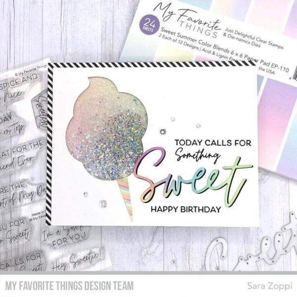 My Favorite Things Stempelset "Something Sweet" Clear Stamps