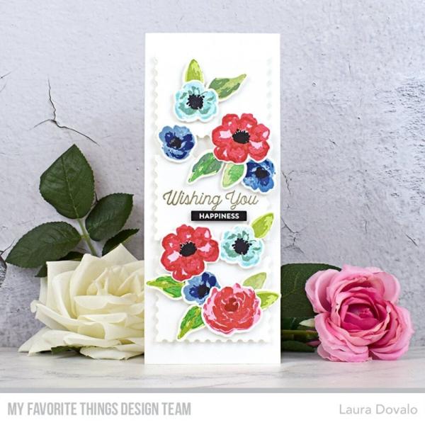 My Favorite Things Stempelset "Watercolor Flowers" Clear Stamps