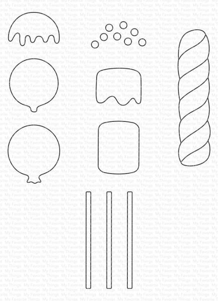 My Favorite Things - Stanzschablone "Sweet Sticks" Die-namics