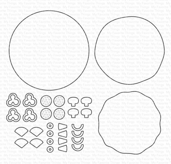 My Favorite Things - Stanzschablone "Pizza Maker" Die-namics