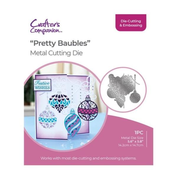 Gemini - Stanzschablone "Pretty Baubles" Half Create a Card Dies