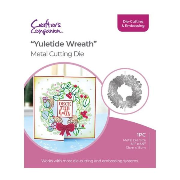 Gemini - Stanzschablone "Yuletide Wreath" Half Create a Card Dies