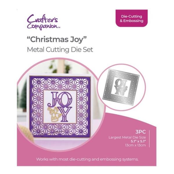 Gemini - Stanzschablone "Christmas Joy" Frames & Sentiments Dies