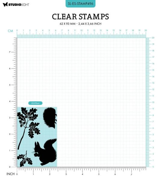 Studio Light - Stempelset "Forest Animals" Clear Stamps