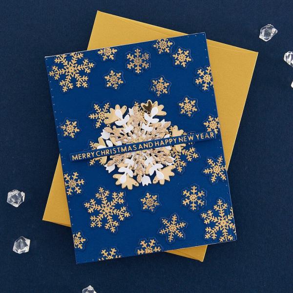 Spellbinders - Glimmer Hot Foil Plate & Dies "Snowflakes"