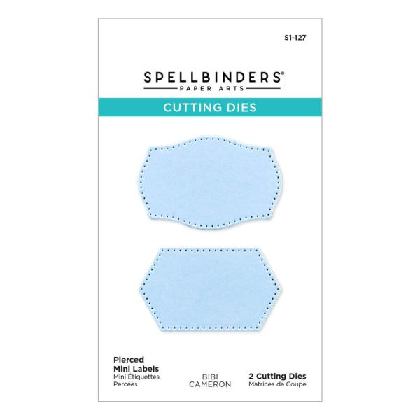 Spellbinders - Stanzschablone "Pierced Mini Labels" Dies