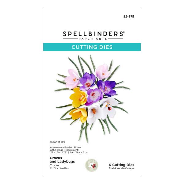 Spellbinders - Stanzschablone "Crocus and Ladybugs" Dies