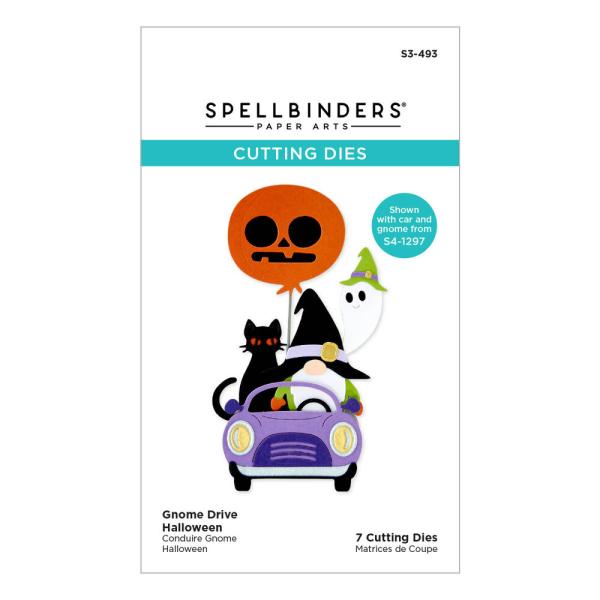 Spellbinders - Stanzschablone "Gnome Drive Halloween" Dies