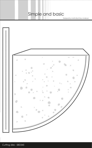 Simple and Basic - Stanzschablone 12,5x13,5 cm "Cone Big" Dies