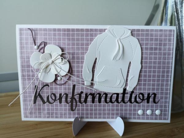 Simple and Basic - Hot Foil Plate "Konfirmation"