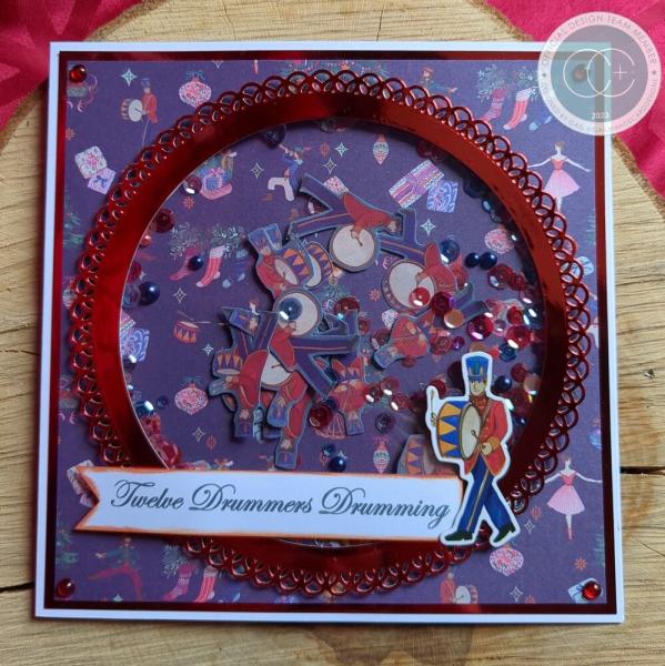 Craft Consortium - Stanzteile "12 Days of Christmas" Chipboard Ephemera