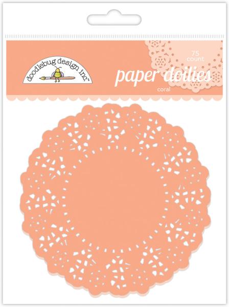 Doodlebug Design - Doilies "Coral"