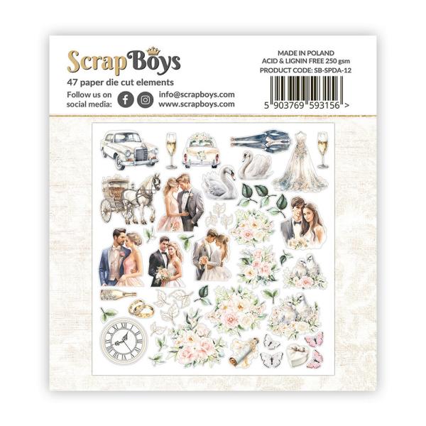 ScrapBoys - Stanzteile "Special Day" Die Cuts