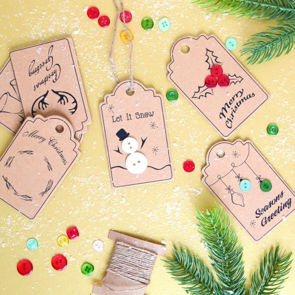 Papermania Festive Gift Tag Kit