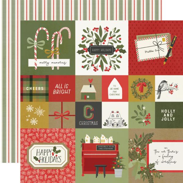 Simple Stories - Collections Kit "The Holiday Life" 12 Bogen Designpapier