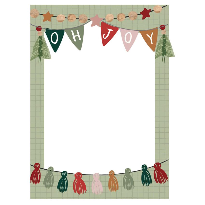 Simple Stories - Chipboard Frames "Boho Christmas" 