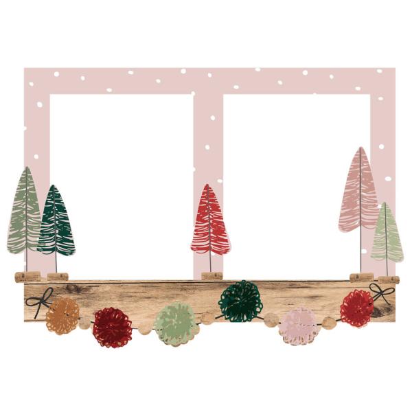 Simple Stories - Chipboard Frames "Boho Christmas" 