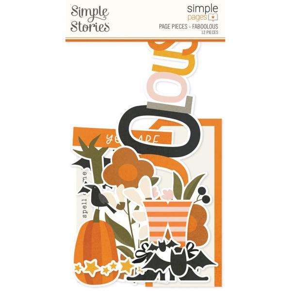 Simple Stories - Collectors Essential Kit "FaBOOlous" 12 Bogen Designpapier