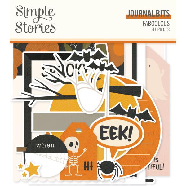 Simple Stories - Collectors Essential Kit "FaBOOlous" 12 Bogen Designpapier