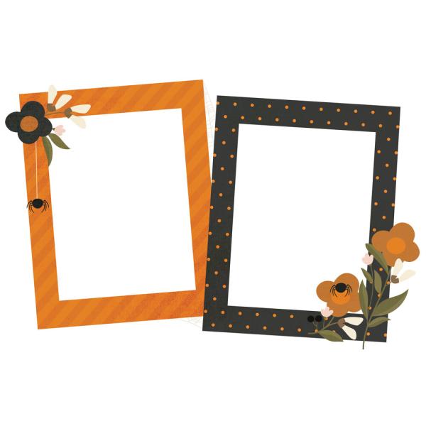 Simple Stories - Chipboard Frames "FaBOOlous" 