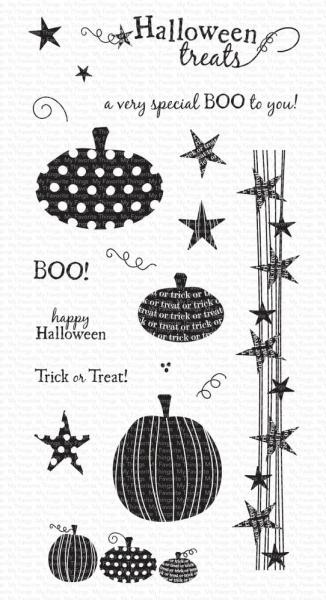 My Favorite Things - Stempel "Primitive Pumpkins" Clear Stamps