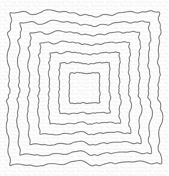 My Favorite Things - Stanzschablone "Watercolor Square STAX" Die-namics