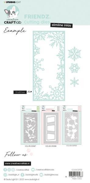 Creative Craft Lab - Studio Light - Stanzschablone "Slimline Inlay" Dies