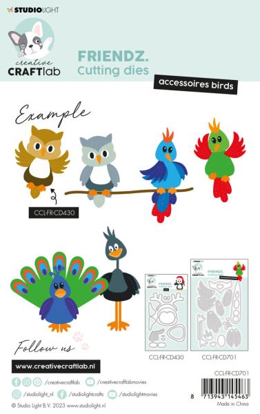 Creative Craft Lab - Studio Light - Stanzschablone "Accessoires Birds " Dies