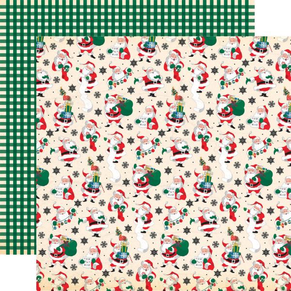 Carta Bella - Designpapier "Season's Greetings" Paper Pad 6x6 Inch - 24 Bogen