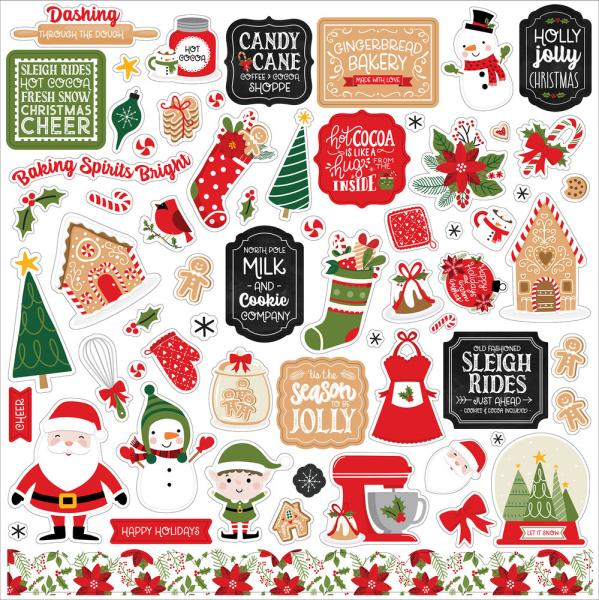 Echo Park - Designpapier "Have A Holly Jolly Christmas" Collection Kit 12x12 Inch - 12 Bogen