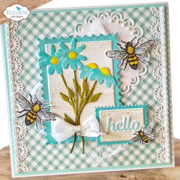 Elisabeth Craft Designs - Stempelset "Happy" Clear Stamps